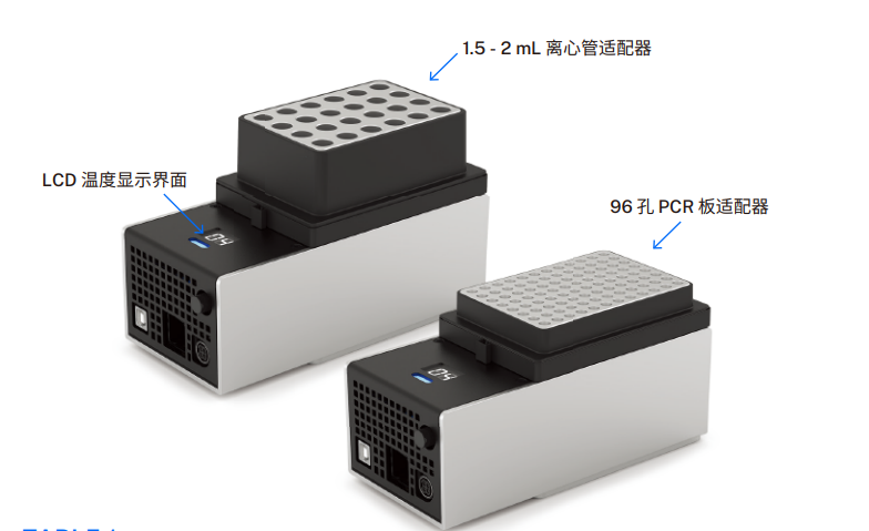 帶 PCR 板適配器的溫控模塊